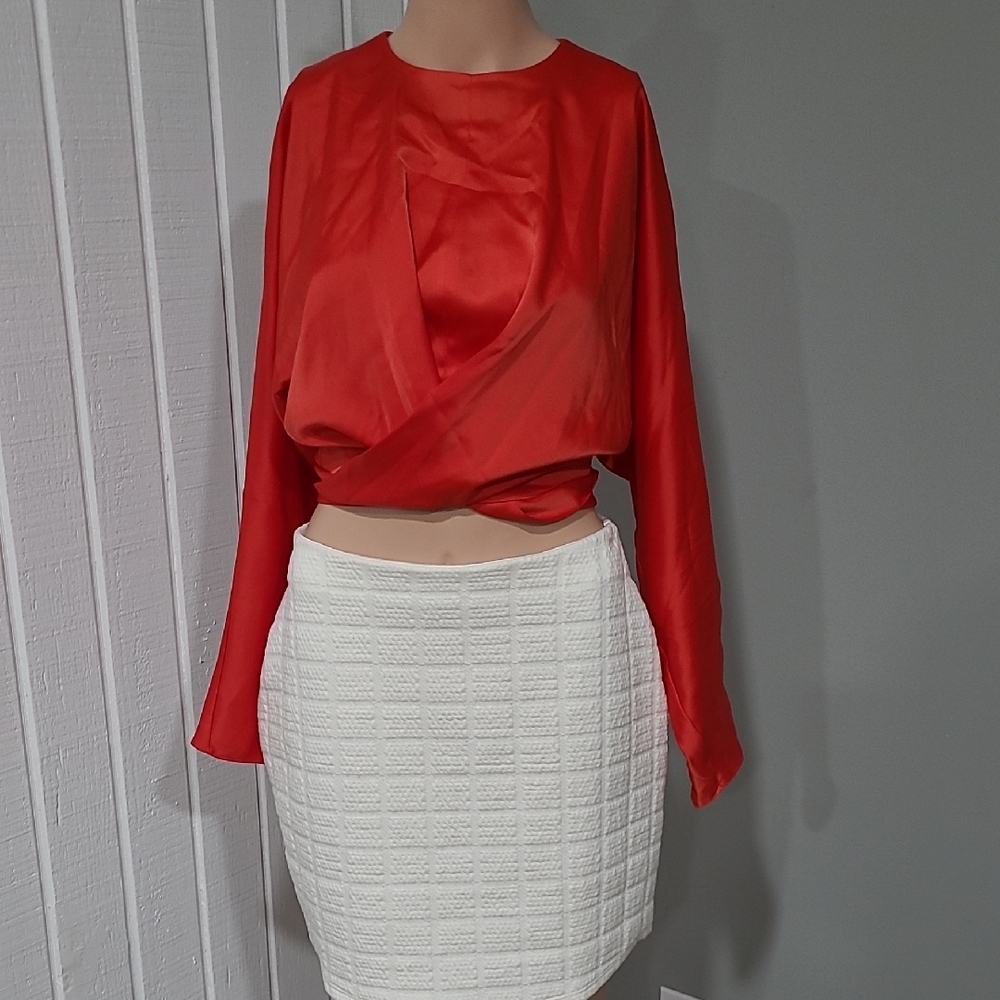 Asos Red Blouse